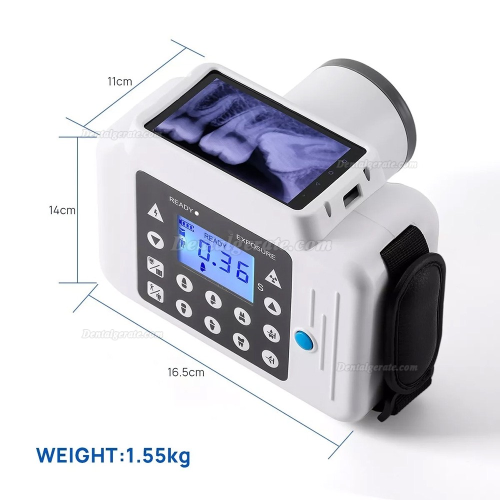 Handheld IntraoralR&ouml;ntgenger&auml;t Zahnarzt Mobiles R&ouml;ntgenger&auml;t + 2230 / 2635 Digitaler R&ouml;ntgensensor